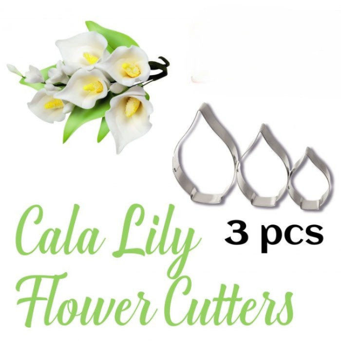 Cala Lily Flower Cutters (3 pcs)